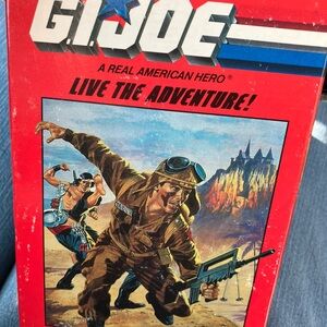 1985 GI JOE FIND YOUR FATE BOOKS-Box Set of 4-Books 1-4; Live The Adventure!